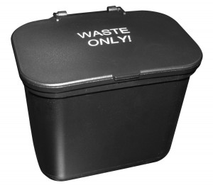 Black Compost Collection Bin
