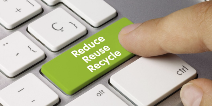 Reduce Reuse Recycle button on Keyboard