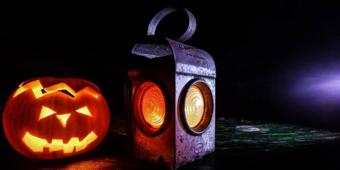 Halloween Pumpkin and lantern