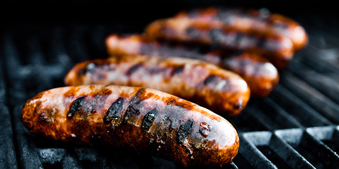 BBQ Sausages tailgating