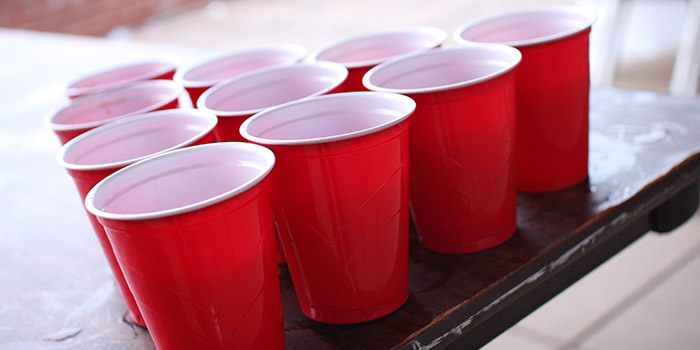 Red Solo Cups for Beer Pong