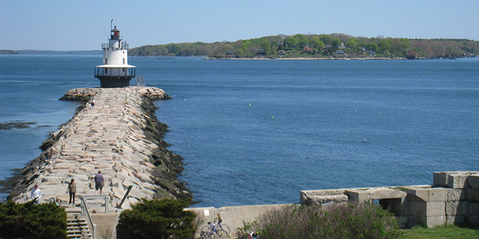 Spring Point Ledge Lighthouse South Portland Maine