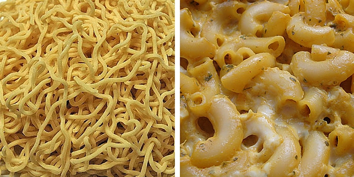 RAMEN & MAC AND CHEESE