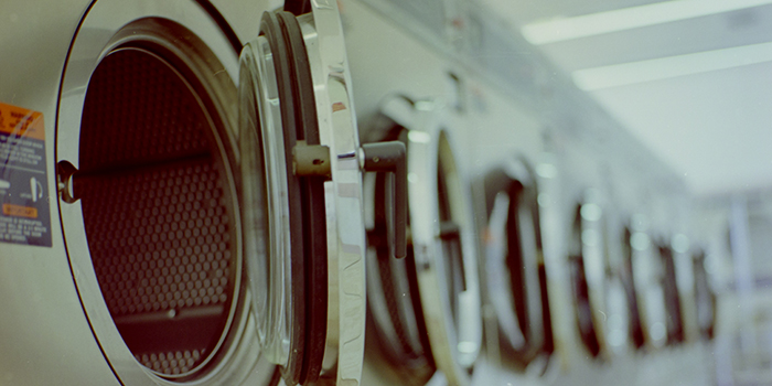 Laundromat washing machines