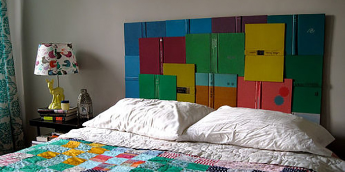 Book headboard