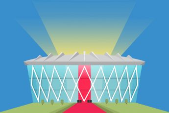 venue sports stadium green recycling program