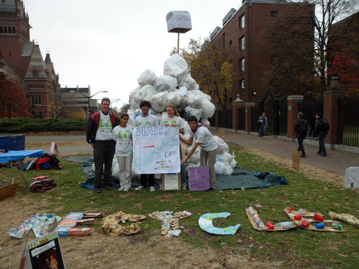 Harvard America Recycles Day event