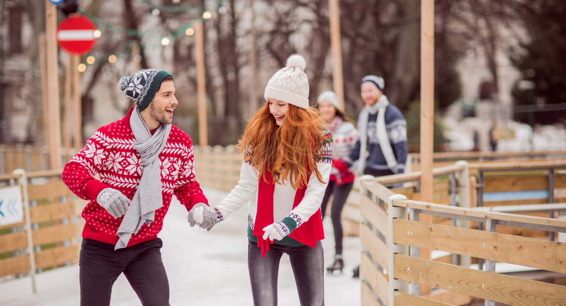 couple skating experience gift