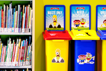k-12 elementary school recycling waste watchers