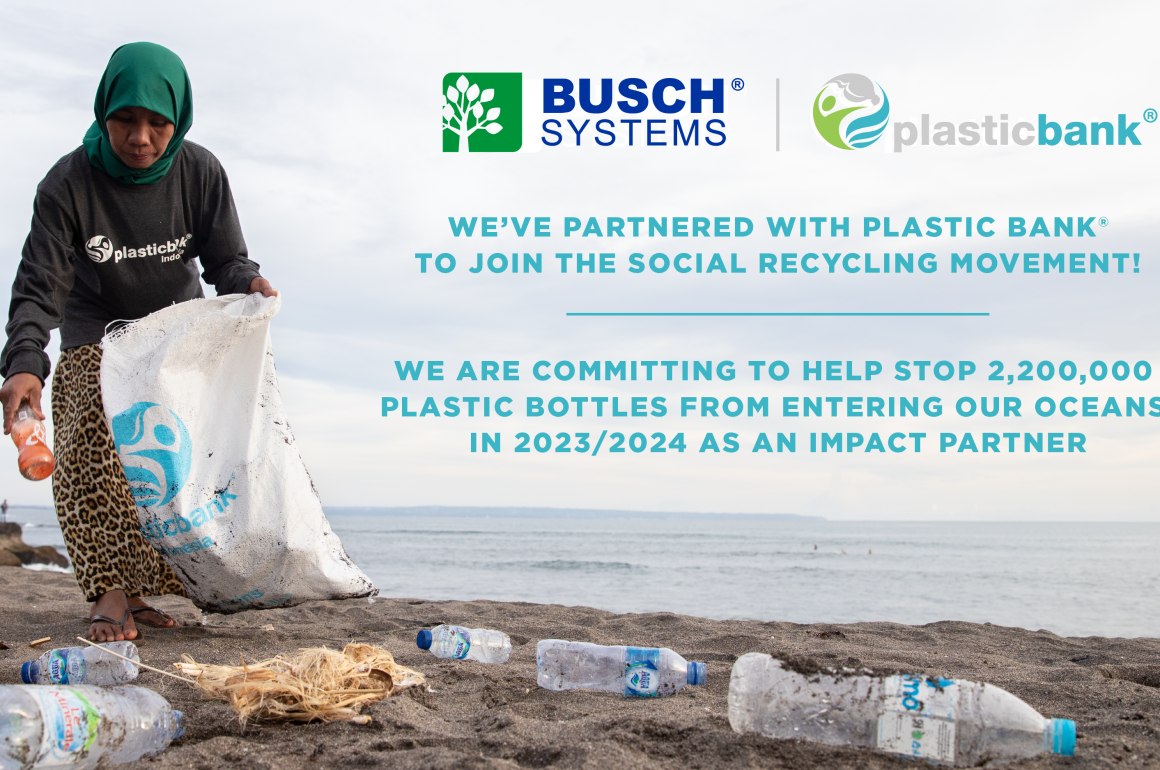 plastic bank partnership announcement busch systems