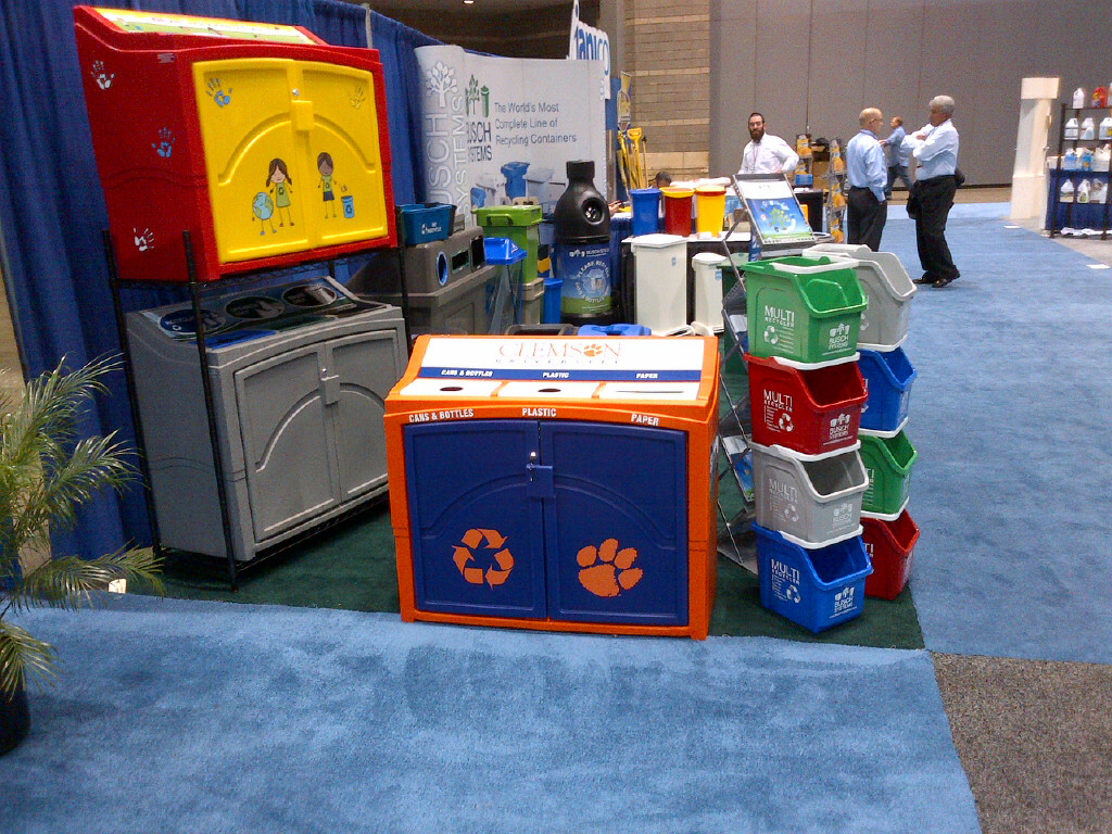 Recycling Bins Booth