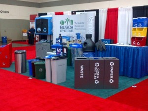 Trade Show Booth Recycling Bins