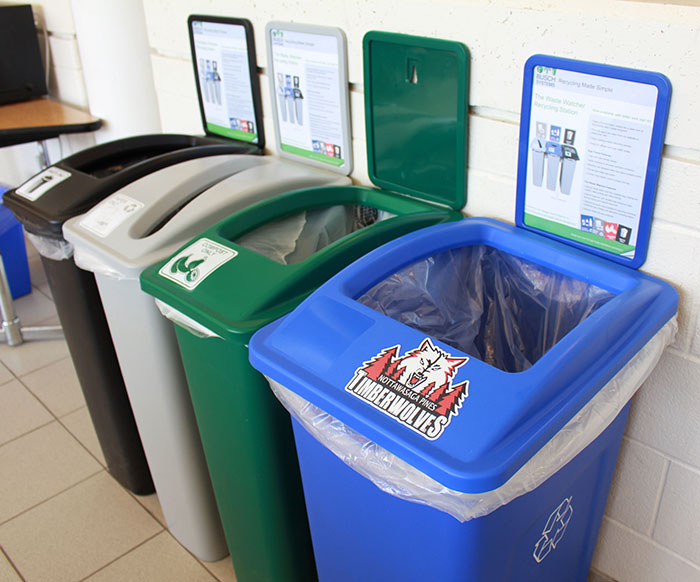 Waste Watcher Station in Simcoe County District School