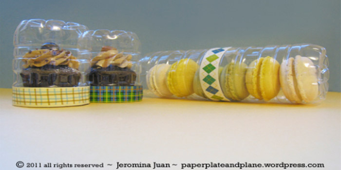 plastic bottle reuse recycle Cookie Container