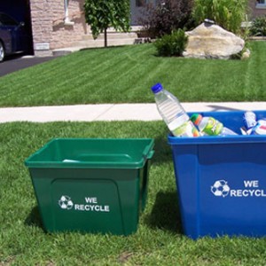 Curbside Recycling Bins
