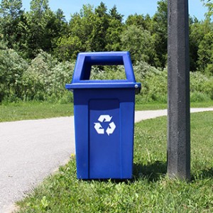 Outdoor Recycling Bin