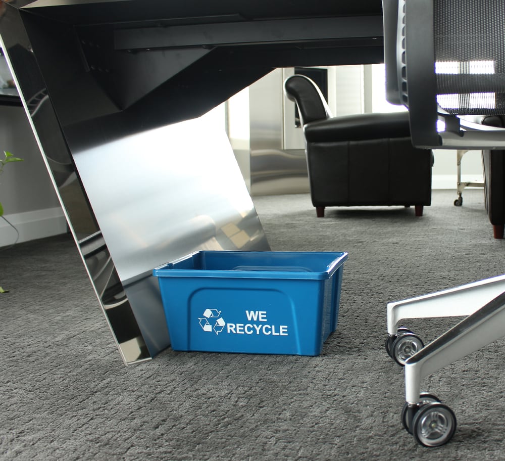 Deskside Recycling Bin Busch Systems USA