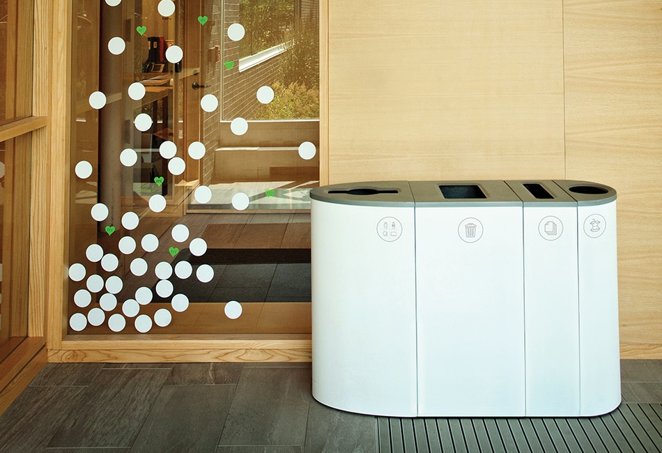 Indoor Recycle & Waste Bins Busch Systems USA
