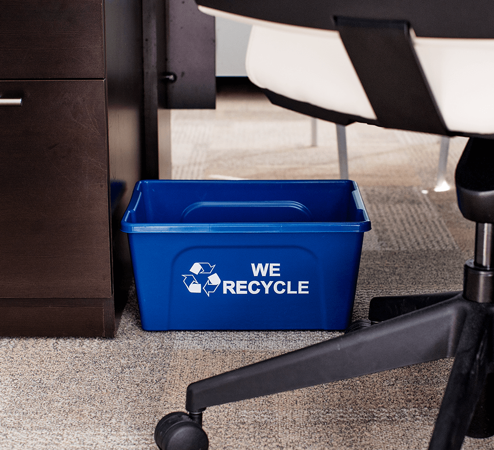 Deskside Recycling Bin Busch Systems USA