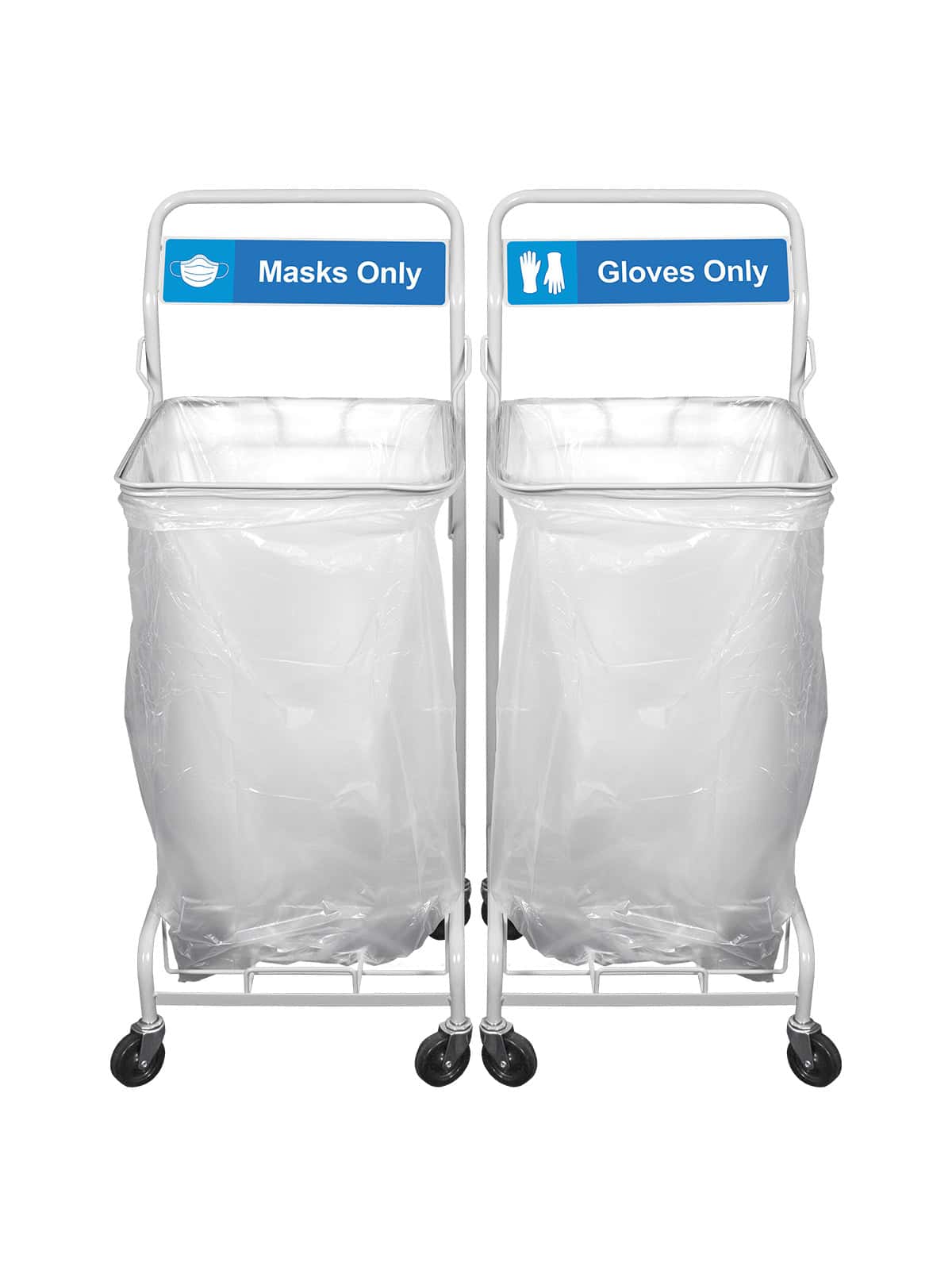 Prevail PPE Disposal Cart