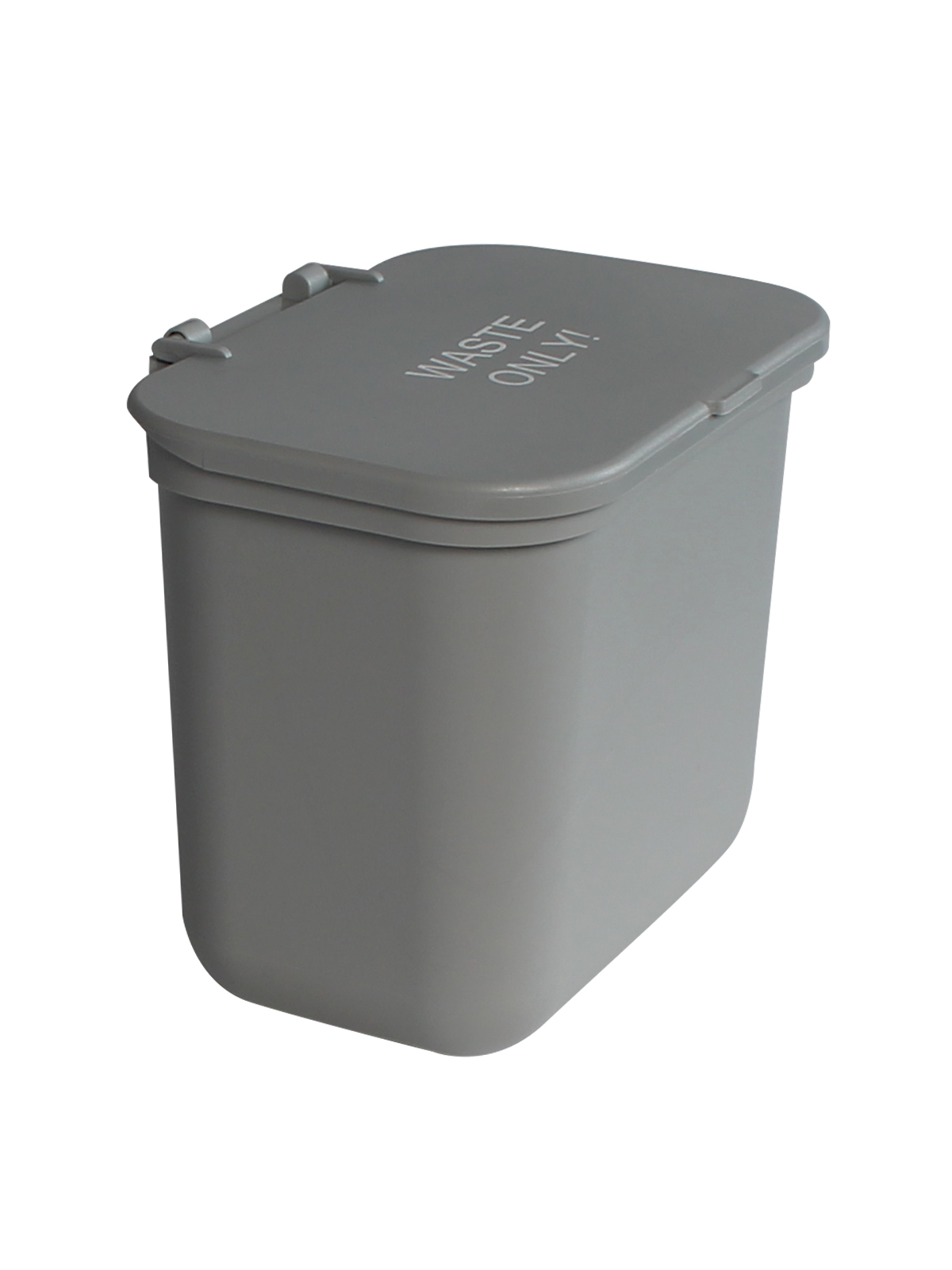 HANGING WASTE BASKET – Single – Kit – Waste – Solid Lift – Grey