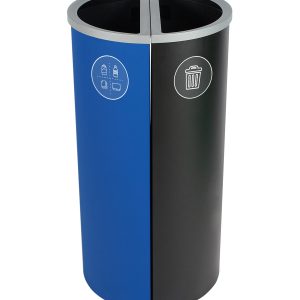 SPECTRUM - Double - Kit - Mixed Recyclables-Waste - Full - Blue-Black