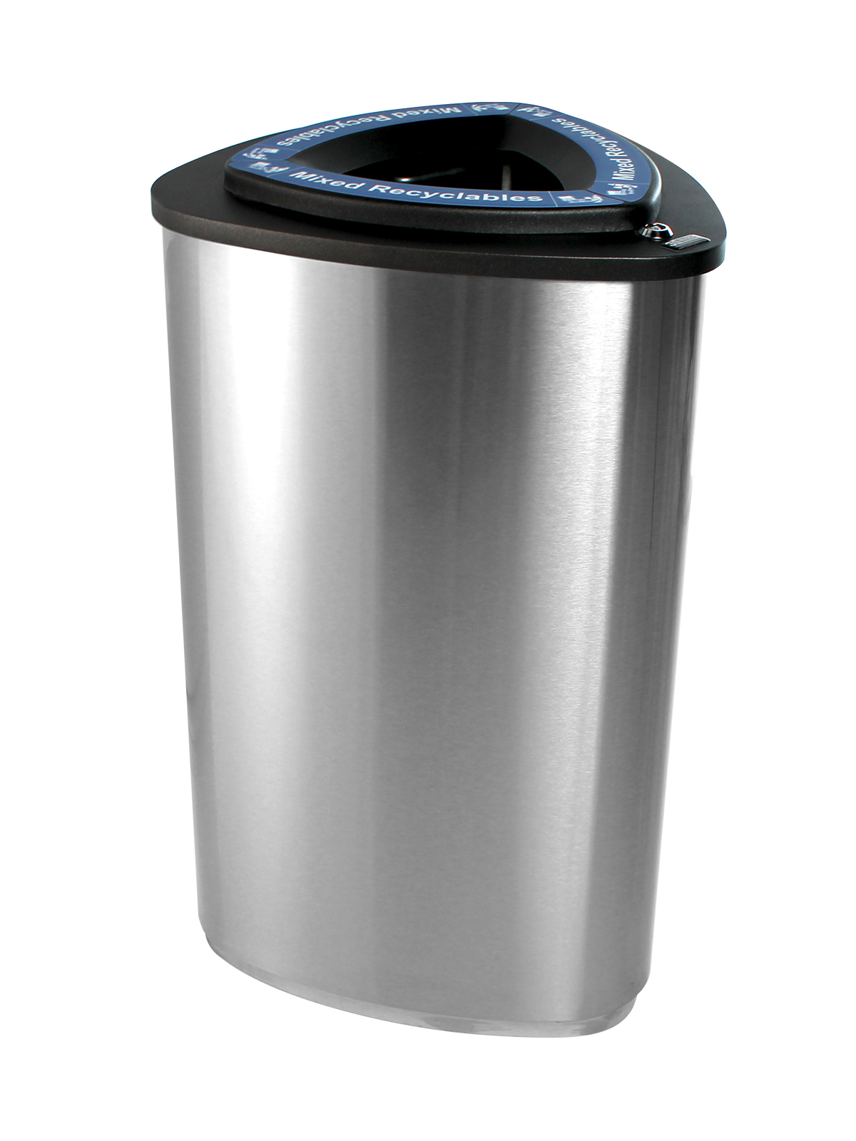 BOKA – Single – Xl – Mixed Recyclables – Full – Stainless Steel