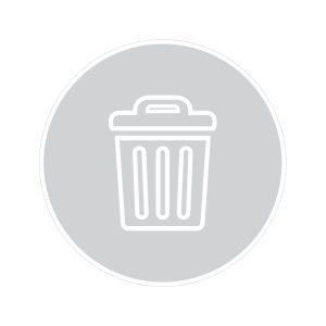 SPECTRUM - Label - Waste - Clear-White