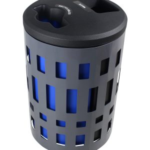 VANCOUVER - Double - Kit - Recyclables-Waste - Mixed-Full - Dark Grey-Black-Blue