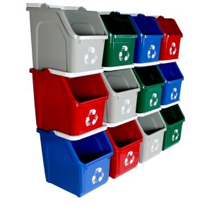 MULTI RECYCLER (12 Pack) - Quad - Kit - Mobius Loop - Full - Blue-Grey-Green-Red
