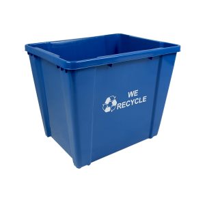 CURBSIDE - Single - Body - Sir24 - Mobius Loop-We Recycle 2 Sides - Busch Blue