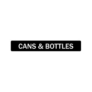 EVOLVE - Label - Cube Slim - Cans & Bottles - Full - Black-White