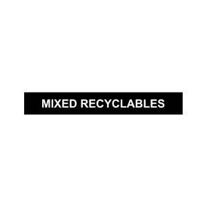 INFINITE - Label - Elite - Mixed Recyclables - Black-White