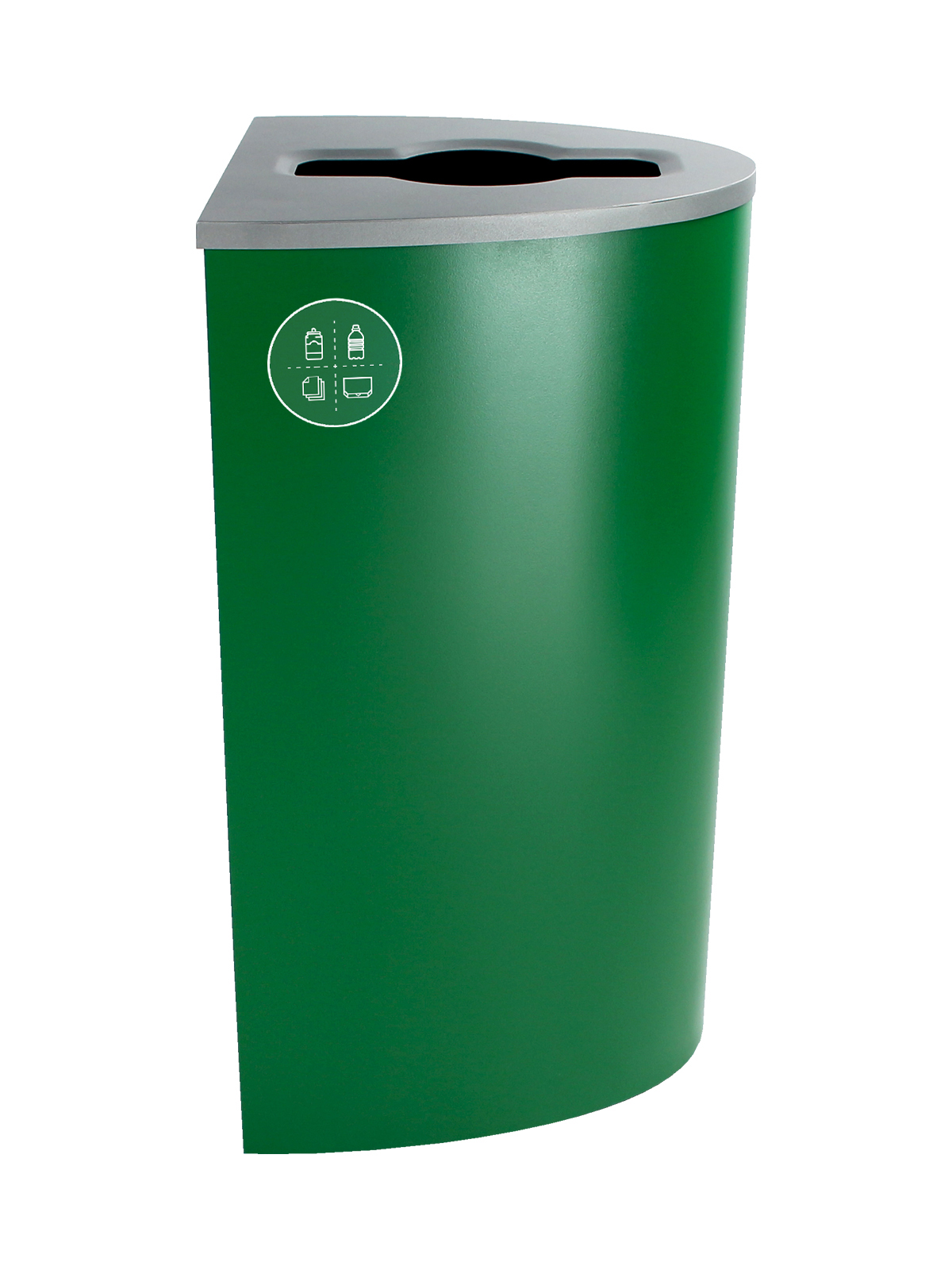 SPECTRUM – Single – Kit – Ellipse – Mixed Recyclables – Mixed – Dark Green