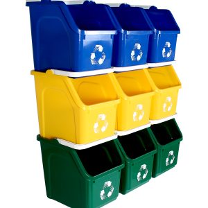 MULTI RECYCLER (9 Pack) - Triple - Kit - Mobius Loop - Full - Blue-Green-Yellow