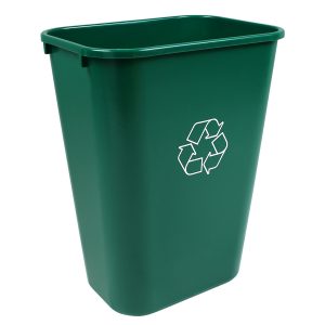 RECYCLING & WASTE BASKET - Body - 41 Q - Mobius Loop - Dark Green