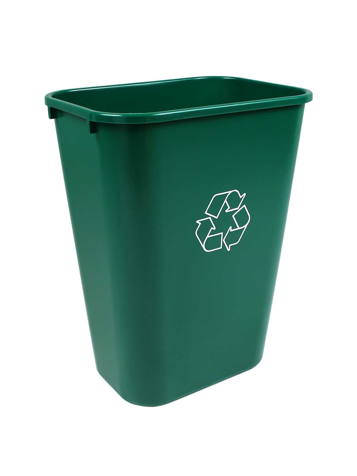 RECYCLING & WASTE BASKET – Body – 41 Q – Mobius Loop – Dark Green