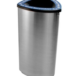 BOKA - Single - Kit - Mixed Recyclables - Full - Stainless Steel