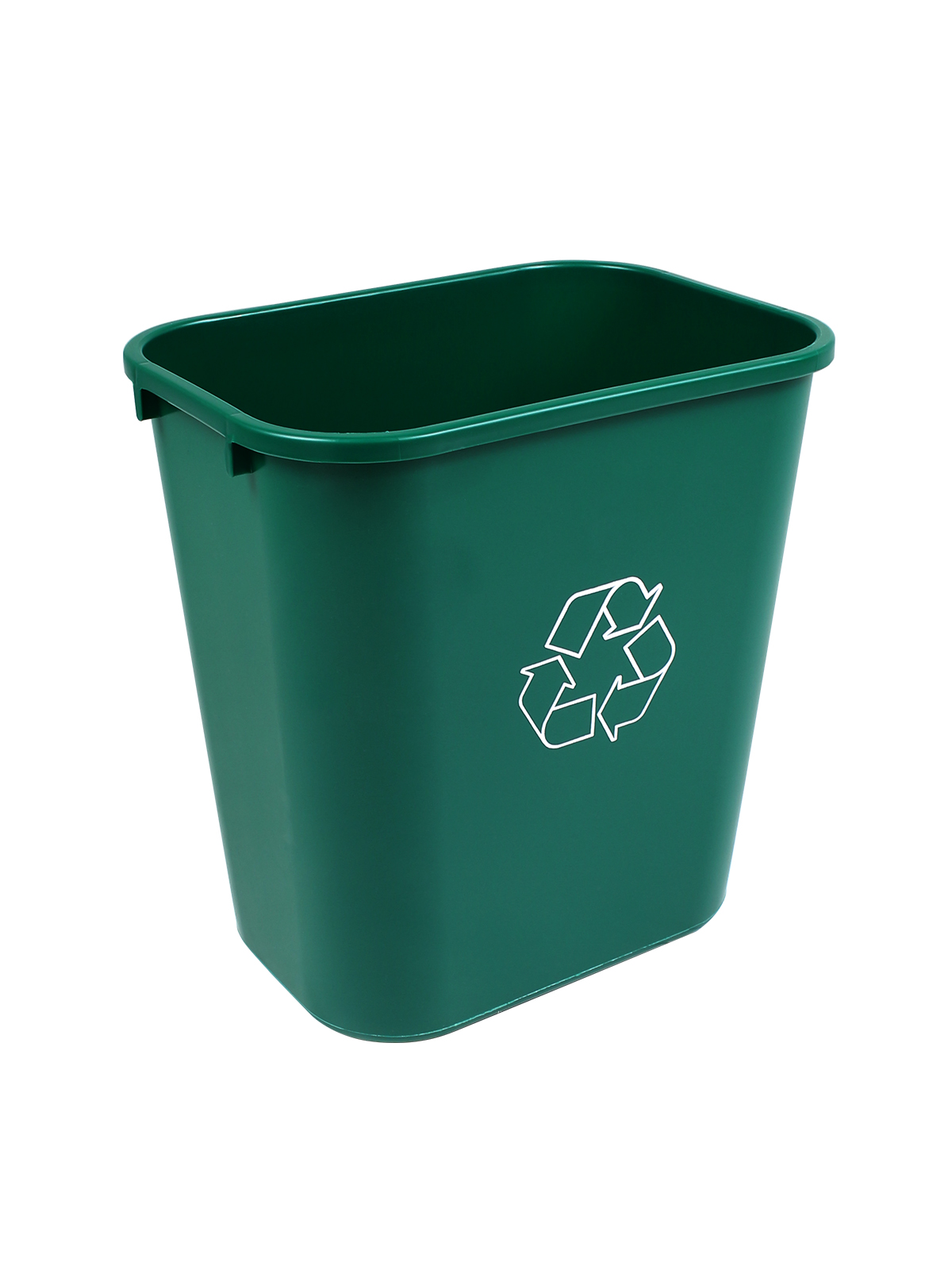 RECYCLING & WASTE BASKET – Body – 28 Q – Mobius Loop – Dark Green