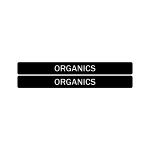 EVOLVE - Label - Cube - Organics - Full - Black-White