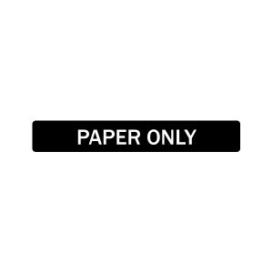 EVOLVE - Label - Cube Slim - Paper - Full - Black-White