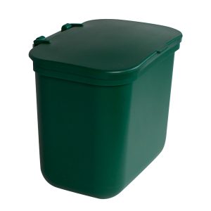 HANGING WASTE BASKET - Single - Kit - Solid Lift - Green