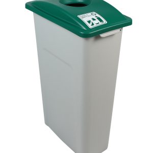 WASTE WATCHER - Single - Kit - Cans & Bottles - Circle - Grey-Green