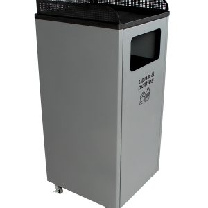 COURTSIDE - Single - Kit - Cans & Bottles - Full - Grey-Black