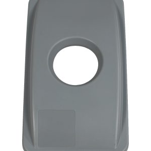 WASTE WATCHER - Single - Lid - Circle - Executive Grey