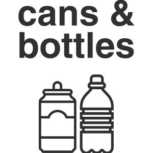 VANTAGE - Label - Cans & Bottles - Black