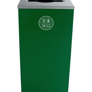 SPECTRUM - Single - Kit - Cube - Mixed Recyclables - Mixed - Dark Green