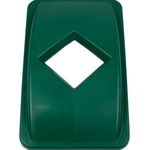 WASTE WATCHER - Single - Lid - Diamond - Dark Green