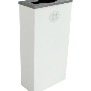 SPECTRUM - Single - Kit - Cube Slim - Mixed Recyclables - Mixed - White