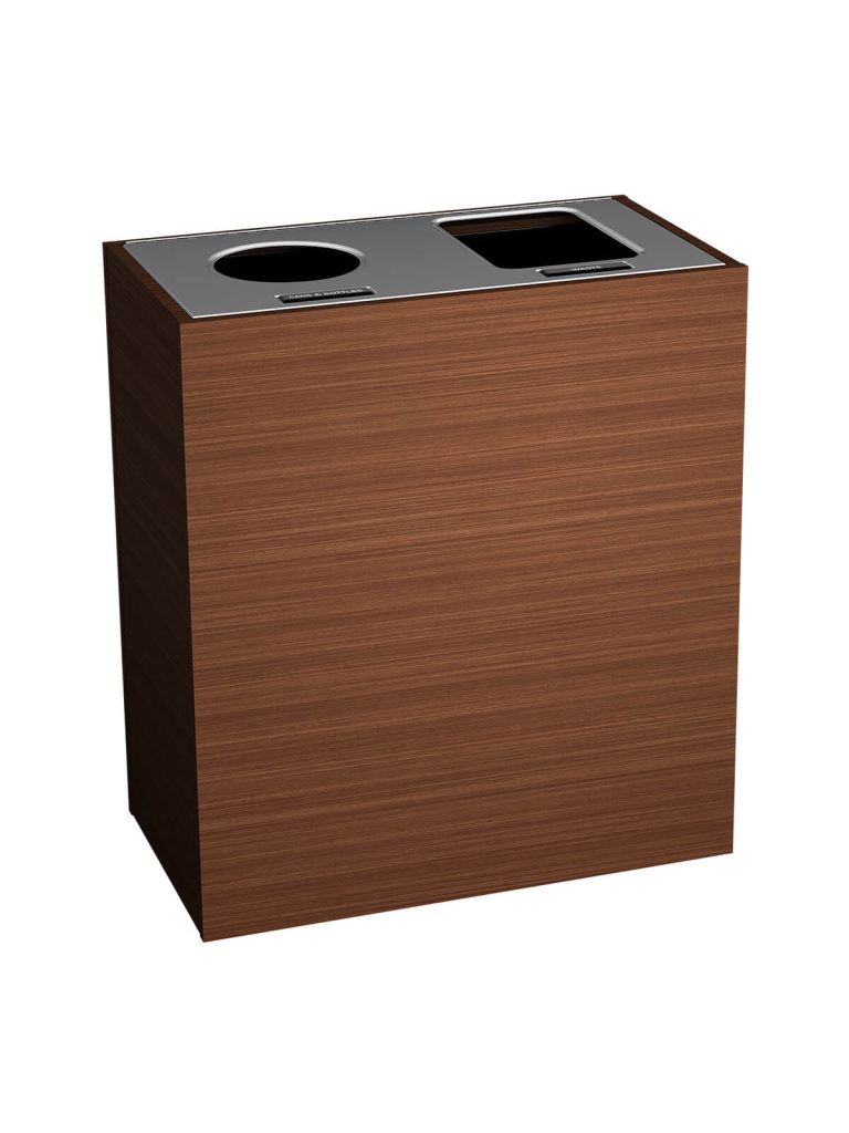 ARISTATA – Double – Elite – Cans & Bottles-Waste – Circle-Full – Harvest Leaves